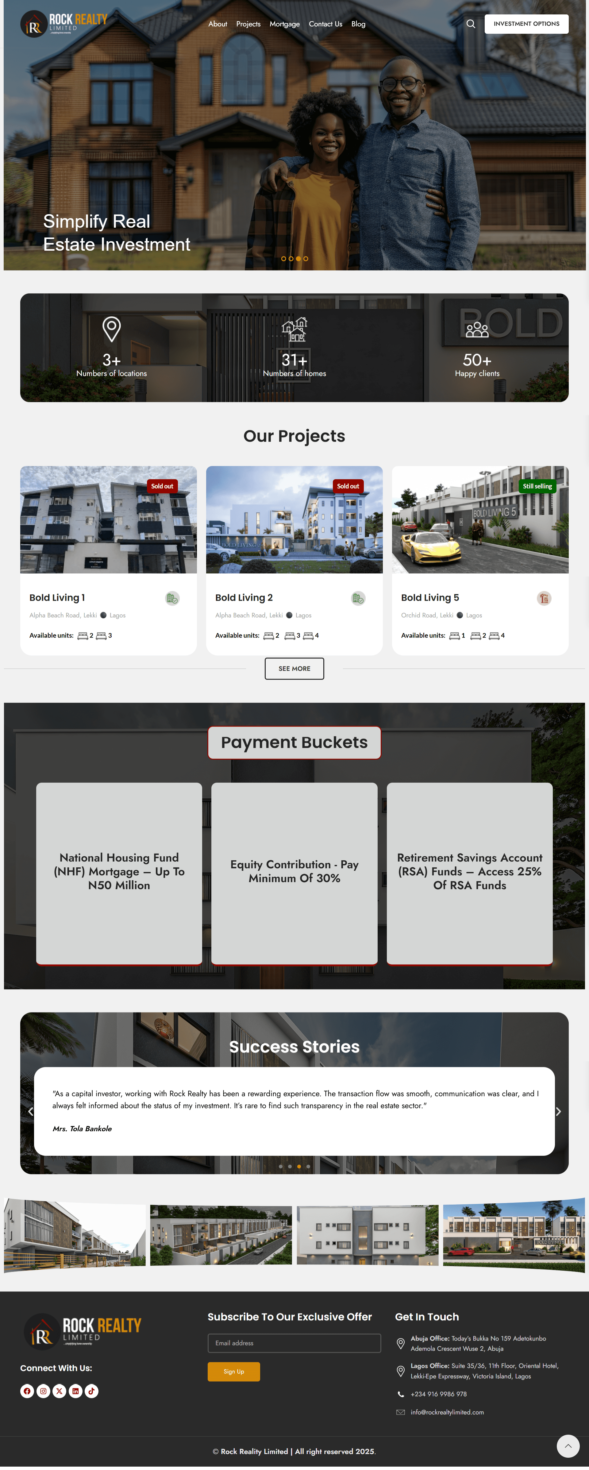 Rock Realty Limited